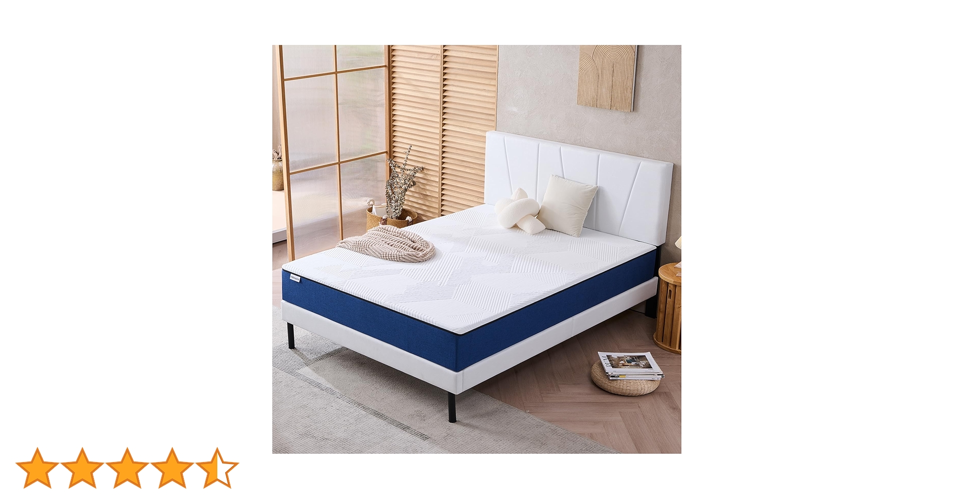 Amazon.co.jp: Hillmoonri マットレス シングル 厚さ16cm 低反発